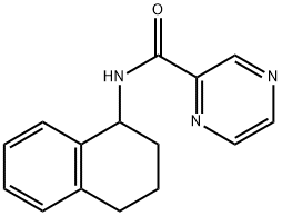 Pyrazinecarboxamide, N-(1,2,3,4-tetrahydro-1-naphthalenyl)- (9CI) Struktur