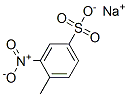 sodium 4-methyl-3-nitrobenzenesulphonate Struktur