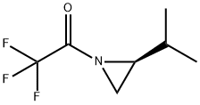 Aziridine, 2-(1-methylethyl)-1-(trifluoroacetyl)-, (2S)- (9CI) Struktur