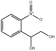 1-(2-Nitrophenyl)-1,2-ethanediol Struktur