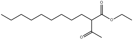 Ethyl 2-nonylacetoacetate Struktur