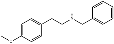 BENZYL-[2-(4-METHOXY-PHENYL)-ETHYL]-AMINE Struktur