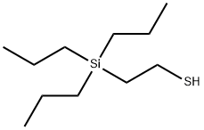 2-(Tripropylsilyl)ethanethiol Struktur