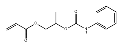 3-ACRYLOXYPROPYL-2-N-PHENYL CARBAMATE Struktur