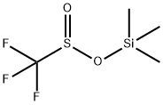 Trifluoromethanesulfinic acid trimethylsilyl ester Struktur