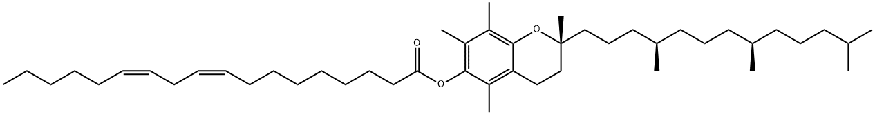 alpha-Tocopherollinoleate Struktur