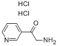 3-(2'-AMINOACETYL)PYRIDINE DIHYDROCHLORIDE Struktur