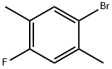 1-Bromo-4-fluoro-2,5-dimethylbenzene Struktur