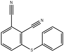 3-(PHENYLTHIO)-1,2-BENZENEDICARBONITRILE