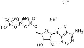 ADENOSINE 5'-TRIPHOSPHATE DISODIUM SALT Structure