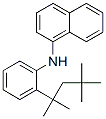 N-[(1,1,3,3-tetramethylbutyl)phenyl]naphthalen-1-amine Structure