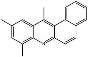 8,10,12-Trimethylbenz[a]acridine Struktur