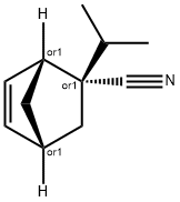 Bicyclo[2.2.1]hept-5-ene-2-carbonitrile, 2-(1-methylethyl)-, endo- (9CI) Struktur