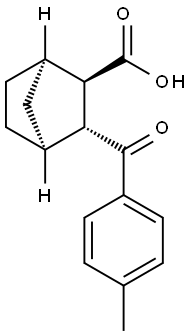 EXO-3-(4-METHYLBENZOYL)-BICYCLO[2.2.1]HEPTANE-ENDO-2-CARBOXYLIC ACID Struktur