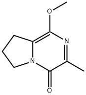 Pyrrolo[1,2-a]pyrazin-4(6H)-one, 7,8-dihydro-1-methoxy-3-methyl- (9CI) Struktur