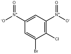 2-Bromo-4,6-dinitrochlorobenzene Struktur