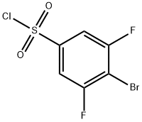 4-BROMO-3,5-DIFLUOROBENZENESULPHONYL CHLORIDE price.