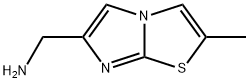 C-(2-METHYL-IMIDAZO[2,1-B]THIAZOL-6-YL)-METHYLAMINE Struktur