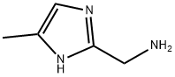 C-(4-METHYL-1H-IMIDAZOL-2-YL)-METHYLAMINE Struktur