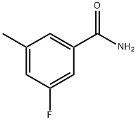 Benzamide, 3-fluoro-5-methyl- (9CI) Struktur