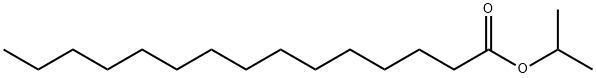 isopropyl pentadecanoate Struktur