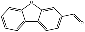 3-Dibenzofurancarbaldehyde Struktur