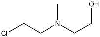 2-(2-CHLOROETHYL)METHYLAMINOETHANOLHYDROCHLORIDE Struktur