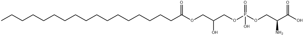 3-SN-LYSOPHOSPHATIDYL-L-SERINE FROM Struktur