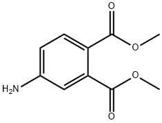 4-氨基鄰苯二甲酸二甲酯, 51832-31-6, 結構式