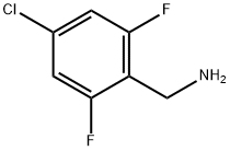 (4-Chloro-2,6-difluorophenyl)methanamine Struktur