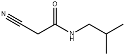 2-CYANO-N-ISOBUTYLACETAMIDE Struktur