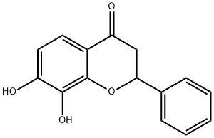 7,8-DIHYDROXYFLAVANONE Struktur