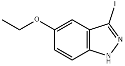 1H-Indazole,5-ethoxy-3-iodo- Struktur