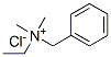 benzylethyldimethylammonium chloride Struktur