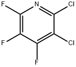 Pyridine, 2,3-dichloro-4,5,6-trifluoro- Struktur