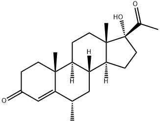 MEDROXYPROGESTERONE Structure