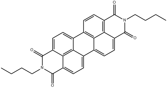 2,9-Dibutyl-anthra2,1,9-def:6,5,10-d'e'f'diisoquinoline-1,3,8,10-tetrone Struktur