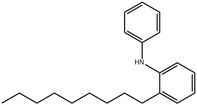 2-Nonyl-N-phenylbenzenamine Struktur