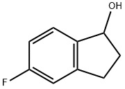 2,3-DIHYDRO-5-FLUORO-1H-INDEN-1-OL Struktur