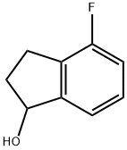 2,3-DIHYDRO-4-FLUORO-1H-INDEN-1-OL Struktur