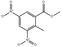 2-甲基-3,5二硝基苯甲酸甲酯 結(jié)構(gòu)式