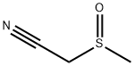 METHANESULFINYL-ACETONITRILE Struktur