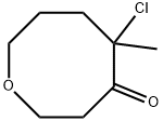 4-Oxocanone,  5-chloro-5-methyl- Struktur