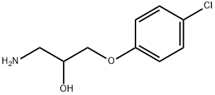 1-AMINO-3-(4-CHLOROPHENOXY)PROPAN-2-OL Struktur