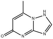 5-HYDROXY-7-METHYL-1,3,4-TRIAZAINDOLIZINE Struktur