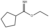 CYCLOPENTANECARBOXIMIDIC ACID ETHYL ESTER Struktur