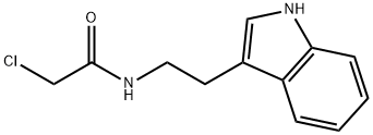 3-(CHLOROACETAMIDOETHYL)INDOLE Struktur