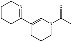 N-ACETYLHYSTRINE Struktur