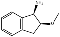 1H-Inden-1-amine,2,3-dihydro-2-methoxy-,(1R,2S)-(9CI) Struktur