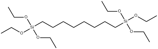 1,8-Bis(triethoxysilyl)octane Struktur